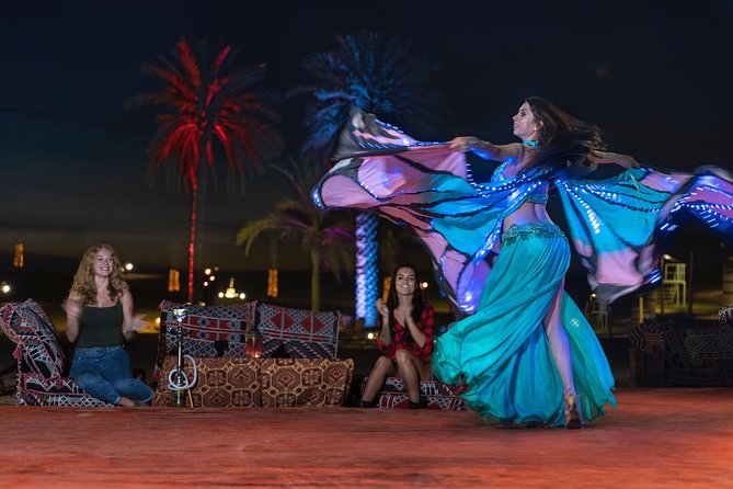 Dubai Desert Camp Dinner with BBQ, Dinner, Camel Ride & Shows - Getting there from Dubai: allow extra time