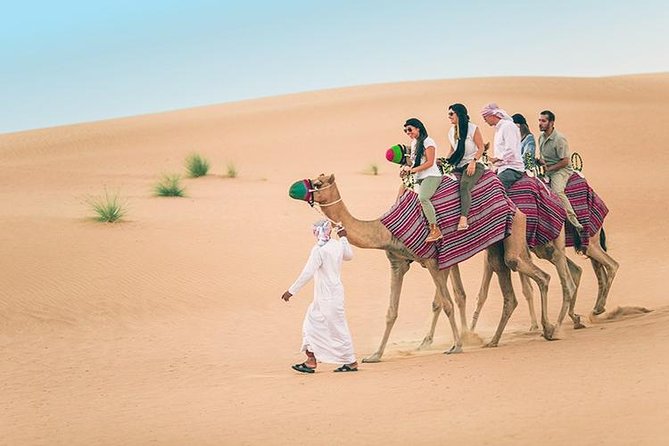 Dubai Desert Red Dune Half-Day Safari Adventure and BBQ Dinner - The short camel ride, henna, and camp activities