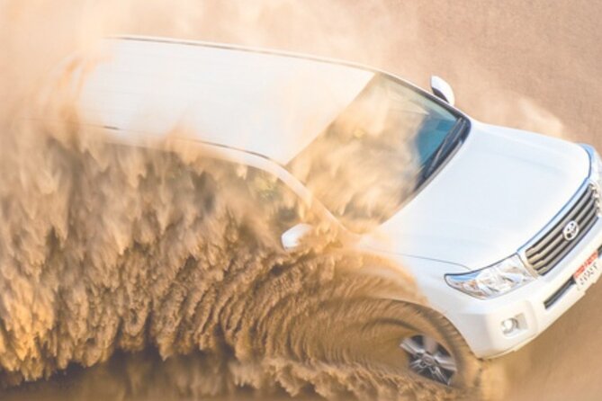 Dubai Desert Safari 20 mins Dune Bashing BBQ Live Show Camel Ride - What the $35 price really covers