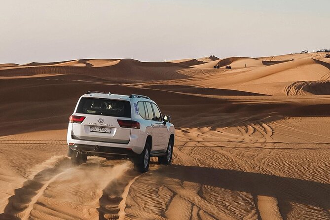 Dubai: Desert Safari 4x4 Dune with Camel Riding and Sandboarding - Key points to know before you book