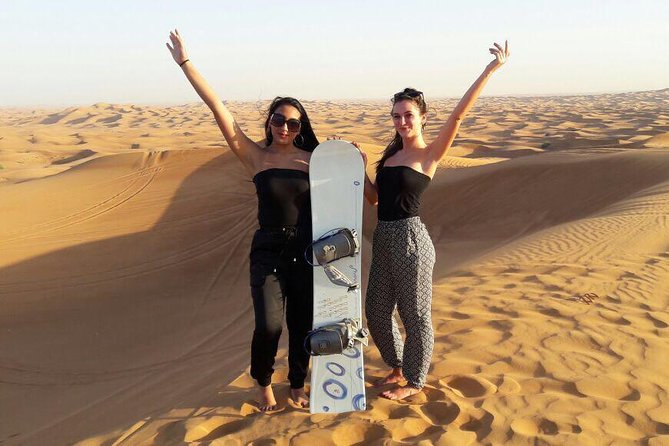 Dubai Desert Safari and Buffet Dinner with PRIVATE Transfer - Arabic coffee, henna, falcon photos, and local dress
