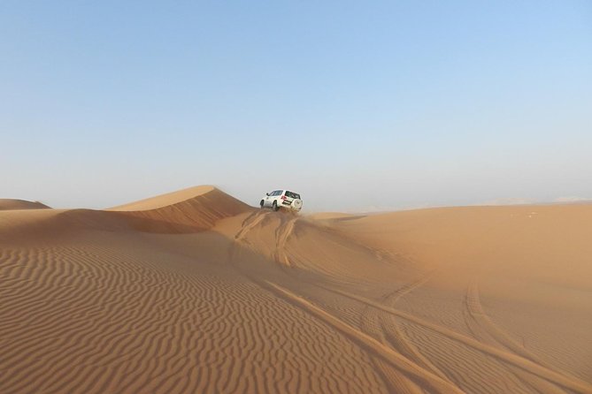 Dubai Desert Safari, ATV open desert, Camel ride, Shows & BBQ - The campsite adds food, customs, and waiting time
