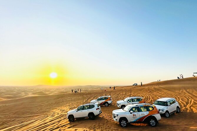 Dubai Desert Safari:BBQ Dinner, Dune Bashing & Live Entertainment - Dune bashing across Dubai Desert Conservation Reserve