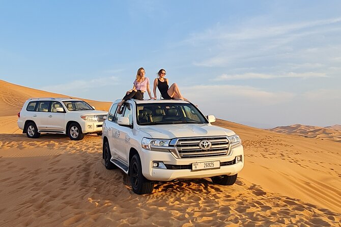 Dubai Desert Safari & Buffet Dinner and Camel ride with PRIVATE CAR - A short camel ride, not a full desert trek