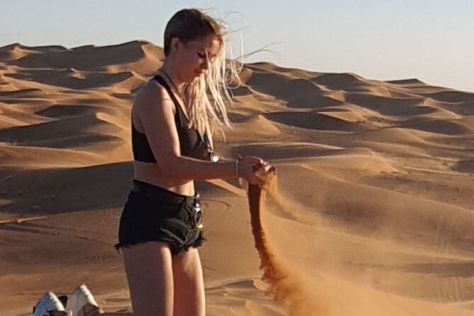 Dubai Desert Safari & Buffet Dinner and Camel ride with PRIVATE CAR - BBQ buffet dinner with vegetarian choices