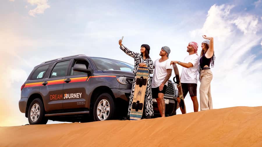 Dubai Desert Safari - Camel Ride, Sandboarding & 30 Min Quad - The optional 30-minute quad bike ride