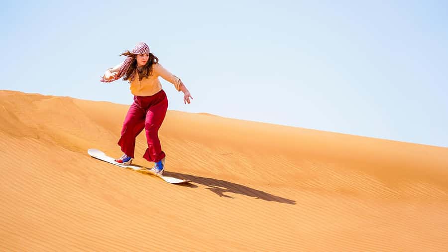 Dubai: Desert Safari, Camel Ride, Sandboarding, Quad Bike - Red Dunes thrills without complicated planning