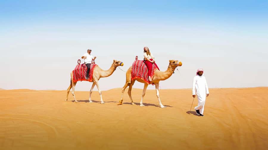 Dubai: Desert Safari, Camel Ride, Sandboarding, Quad Bike - The longer camp, BBQ, and evening show