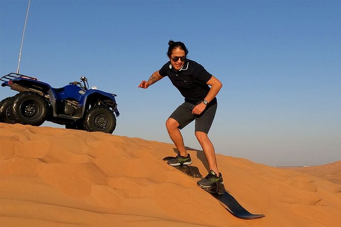 Dubai: Desert Safari, Camel Ride, Show & Optional Dinner - A short camel ride, not a long trek
