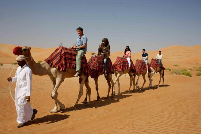Dubai: Desert Safari, Camel Ride, Show & Optional Dinner - BBQ dinner and live Arabic entertainment