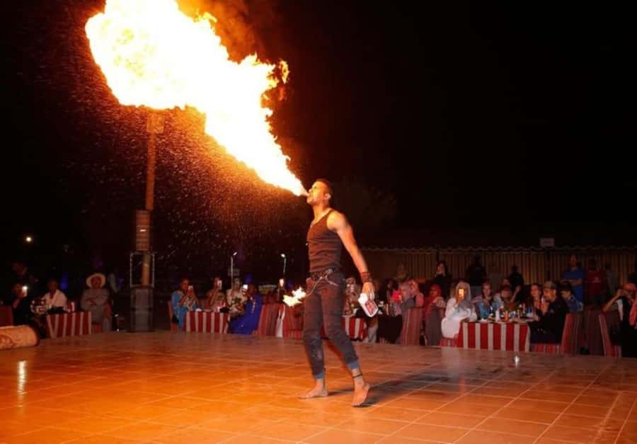 Dubai: Desert Safari Camel Riding, Sandboarding & BBQ Dinner - The value of $27, and where extras appear