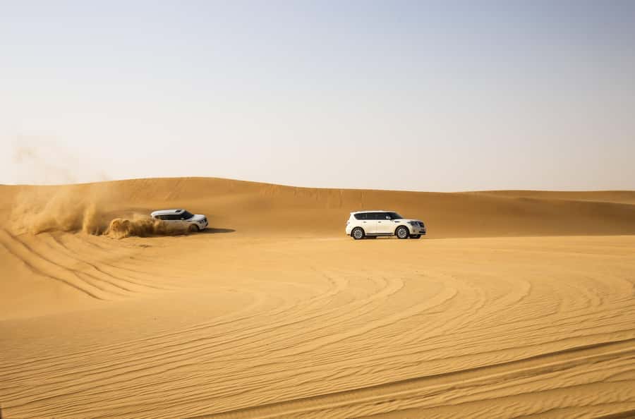 Dubai: Desert Safari or Hatta Tour with Kayaking - Two Dubai day trips, one checkout choice