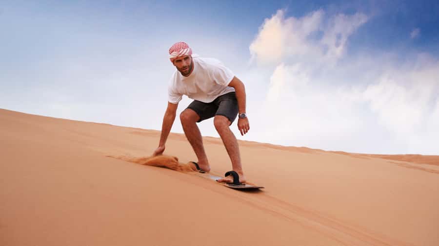 Dubai Desert Safari - Premium BBQ Dinner, Camel Ride & Shows - Tanoura, fire and belly dance shows