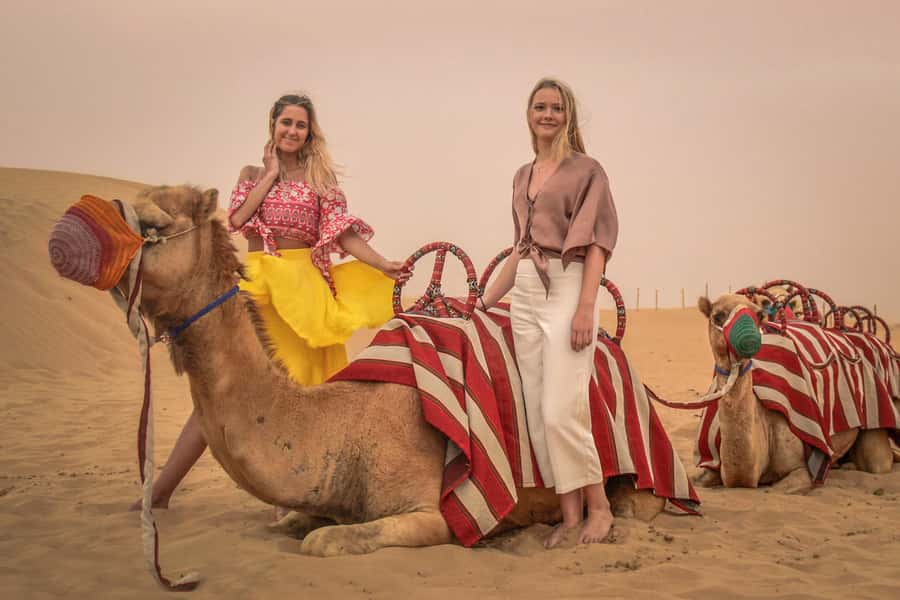 Dubai: Desert Safari, Quad Bike, Camel Ride & Al Khayma Camp - Leaving Dubai for the red dunes