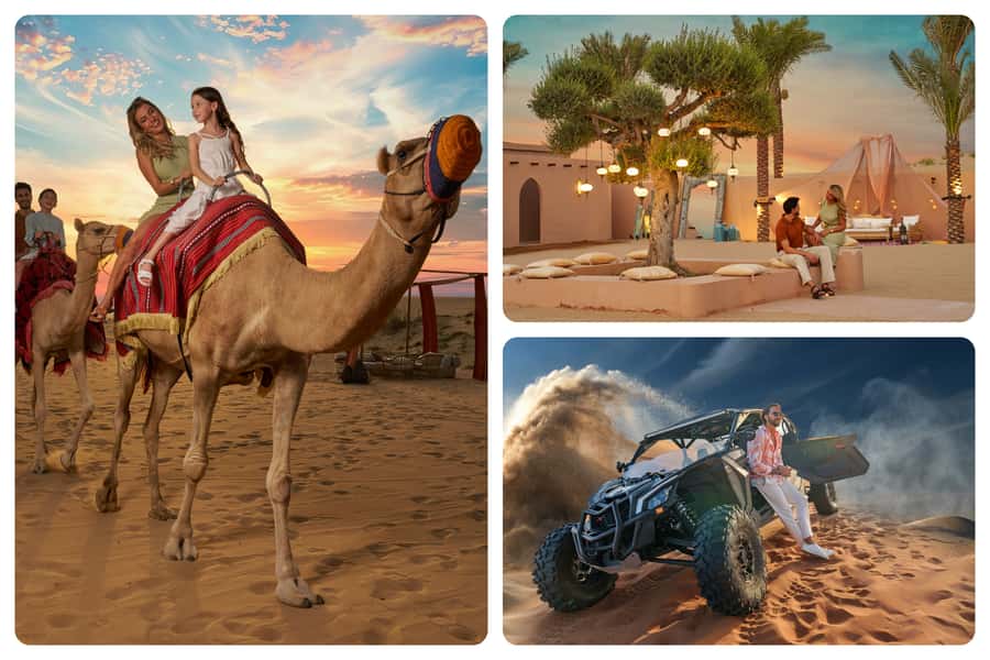 Dubai: Desert Safari, Quad Bike & Premium Camp Experience - Forty-five minutes of dune bashing