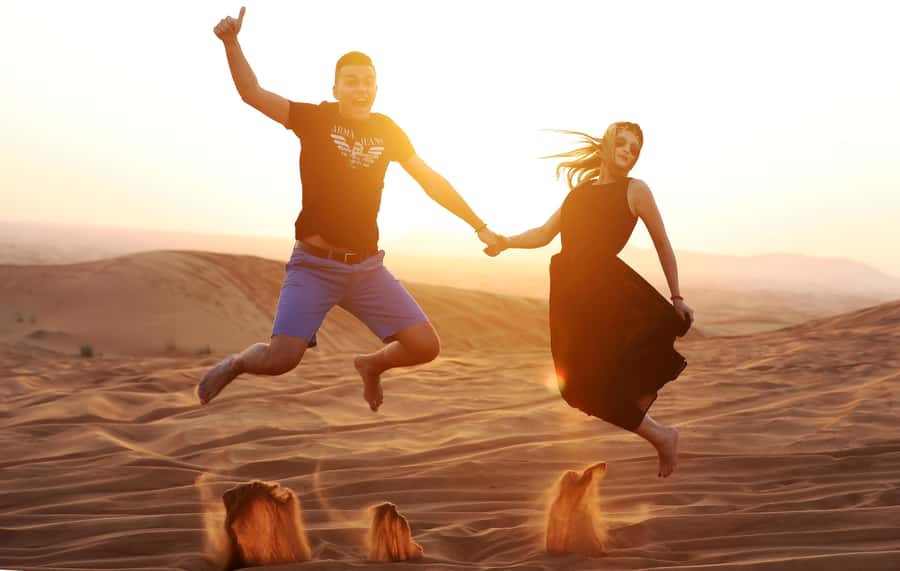 Dubai: Desert Safari, Quad Bike, Sandboarding, Camels & BBQ - Quad biking is the extra for people who want control