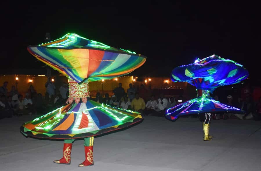 Dubai Desert Safari, Quad Biking, Camel Ride, & Sandboarding - The open red dunes of Lahbab