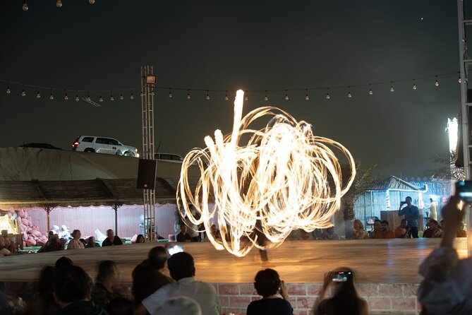 Dubai Desert safari Tour with Live BBQ & Belly Dance Shows - Al Aweer: camel rides, camp service, and dinner