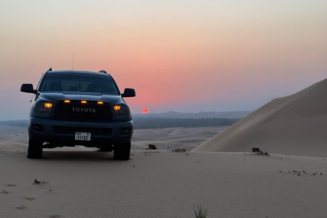Dubai desert safari with 4x4 Dune Bashing,Camel Ride sand board - Dune bashing is the strongest part