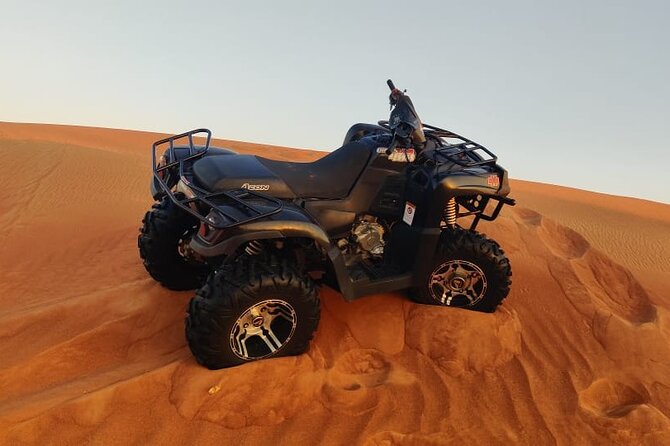 Dubai Desert Safari with ATV(optional)& Sandboarding Experience with BBQ Dinner - Key points to know before booking