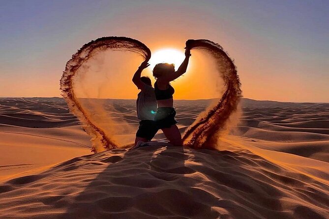 Dubai Desert Safari with BBQ and 4WD Land Cruiser Dune Bashing - The camel ride is short, and that matters
