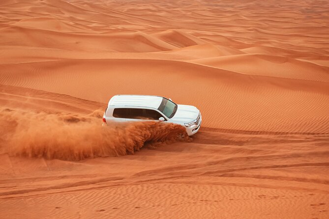 Dubai Desert Safari with BBQ Dinner and Live Shows - Camel riding and the Bedouin-style camp