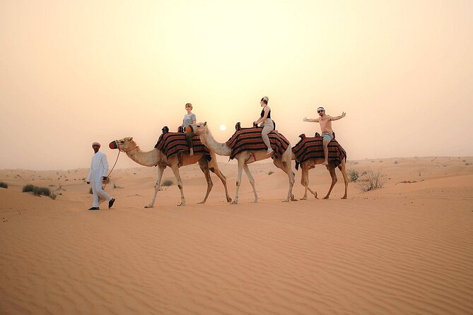 Dubai Desert Safari With Buffet Dinner Tour - The one-hour ride from Dubai to the red dunes