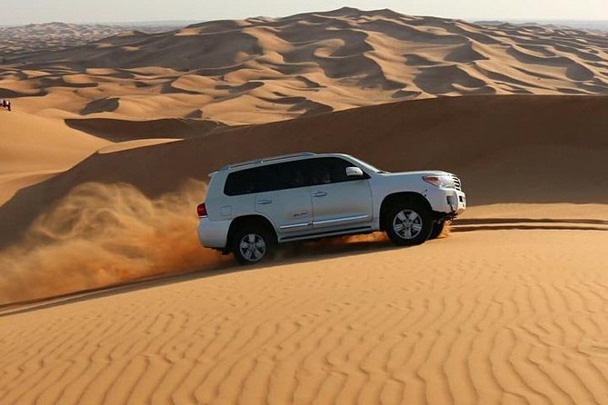 Dubai: Desert Safari with Camel Ride & Dune Bashing - A camel convoy with a slower rhythm
