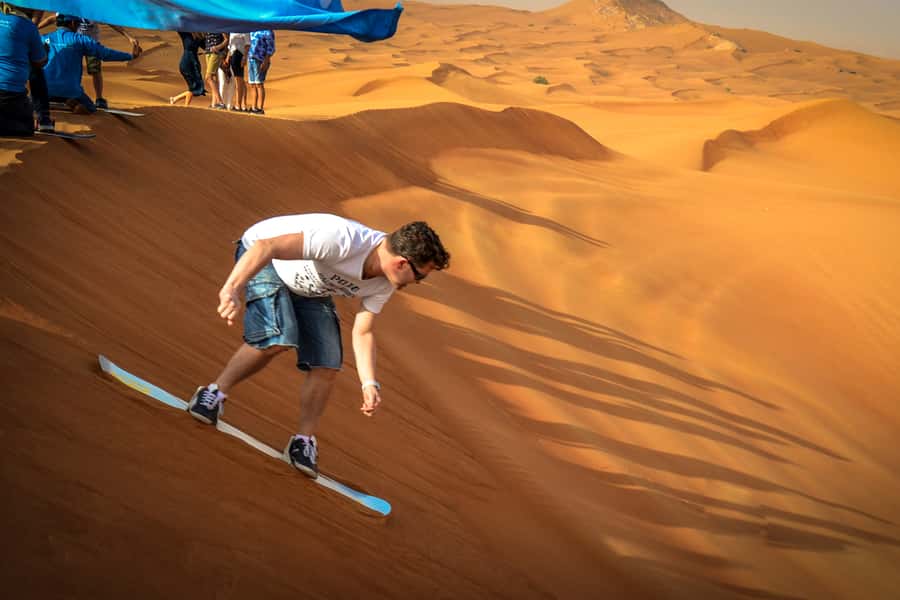Dubai: Desert Safari with Camp, Dinner, & Optional Overnight - Dinner with Emirati, Arabian, and Moroccan flavors