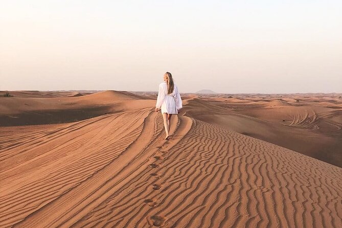 Dubai Desert Safari with Dinner, Camel Ride & Dune Bashing - Barbecue buffet with vegetarian choices