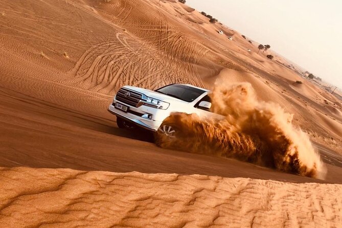 Dubai Desert Safari with Dinner, Camel Ride & Dune Bashing - A 30 to 35 minute ride over the red dunes