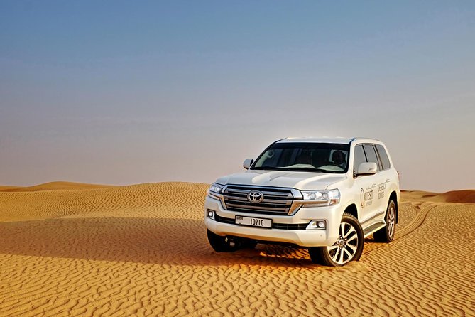 Dubai Desert Safari with Dune Bashing, Camel Rides & BBQ - From Dubai streets to open desert in 45 minutes