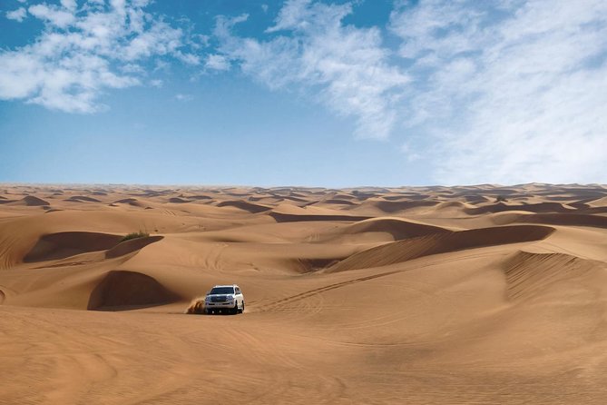 Dubai Desert Safari with Dune Bashing, Camel Rides & BBQ - Who will get the most from this desert safari