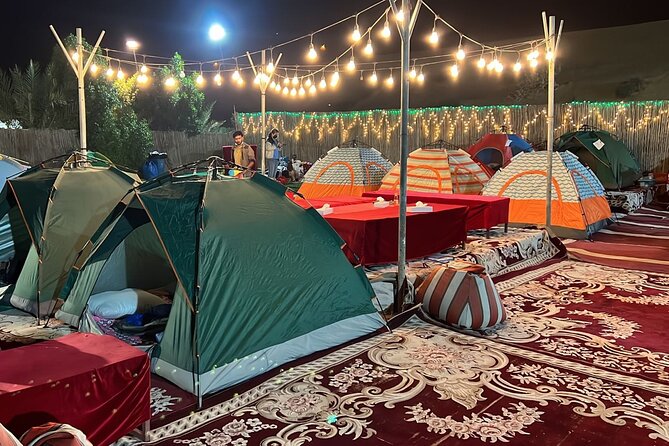Dubai Desert Safari with Quad Bike, Camel Ride, Dinner and Show - Al Aweer turns the adventure into an evening camp visit