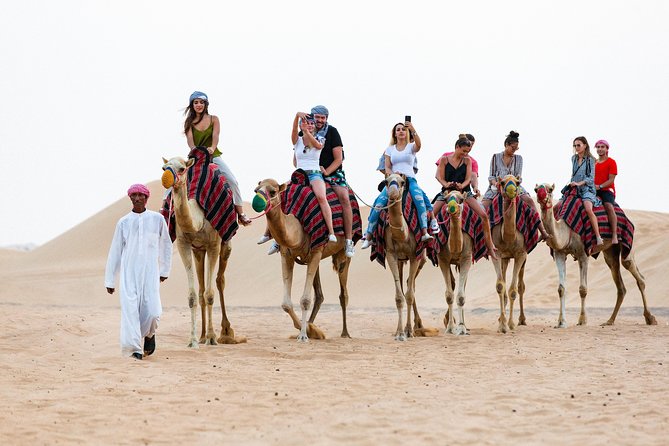Dubai Desert Safari with Quads, BBQ Dinner, Camel ride, & Shows - The dune bash: thrilling, not gentle