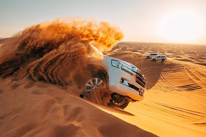 Dubai Desert Safari With Sandboarding & Camel Riding - At a glance