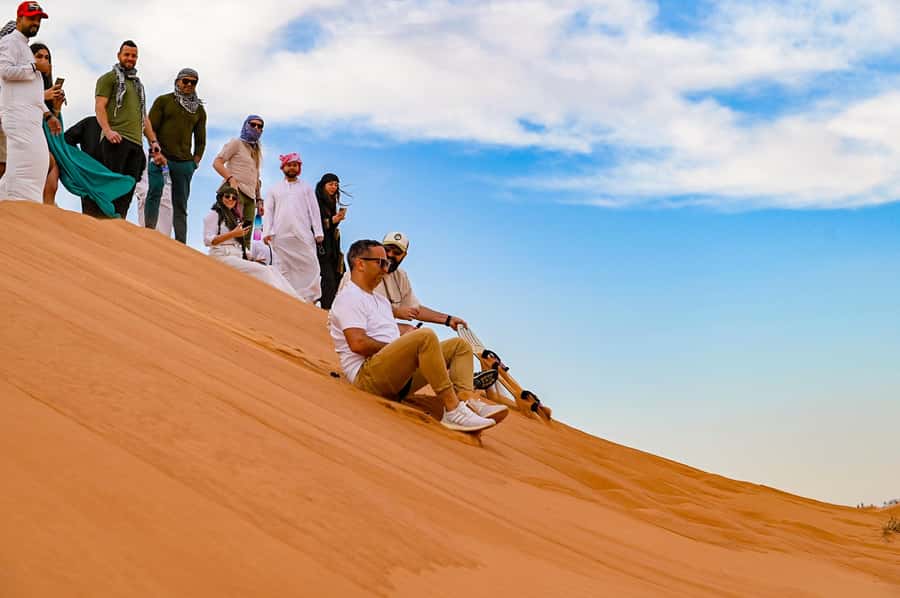 Dubai: Desert Safari with VIP BBQ and Optional Quad Bike - Belly dancing, Tanura, and the fire show