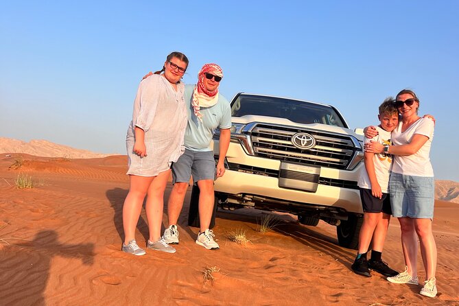 Dubai desert safari - Sandboarding and photo stops in the afternoon