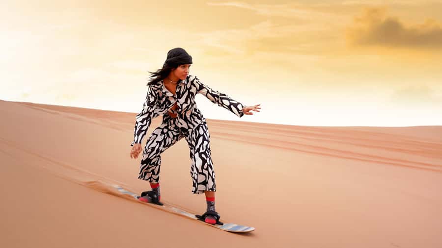 Dubai Desert Trail: Guided Quad/Polaris and Red Dunes Safari - One hour on the red dunes