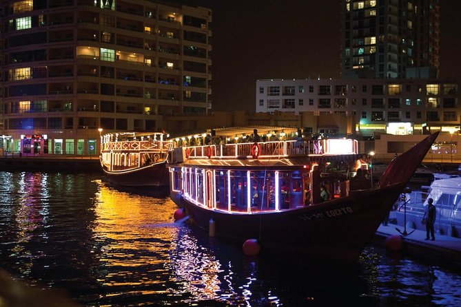 Dubai Dhow Dinner Cruise Marina with pickup drop option - Choosing the upper deck or the air-conditioned lower deck