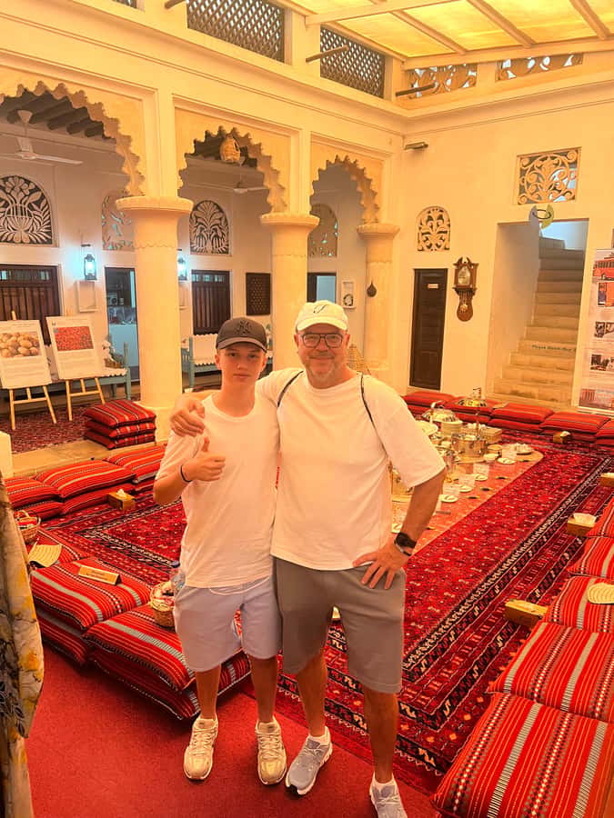 Dubai.Discover Old town,Markets,street food,Abra &Museums - Al Fahidi’s old houses and Arabic coffee