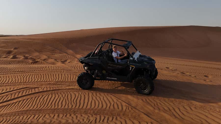 Dubai: Dune Buggy Safari and Camel Ride with Transportation - Guide service and the small touches