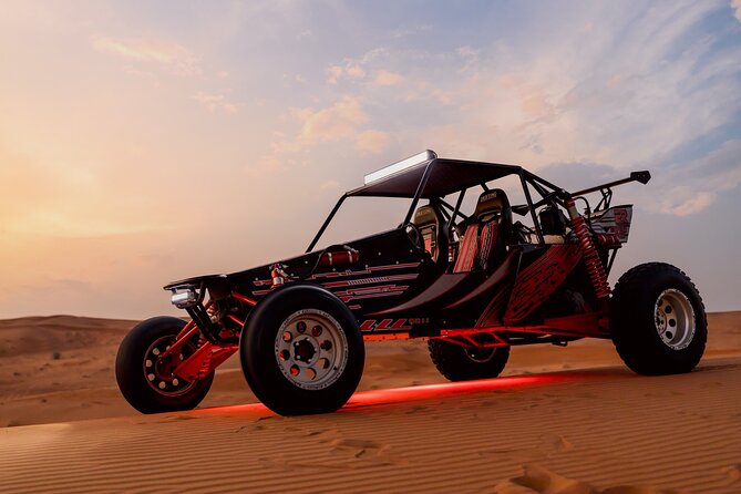 Dubai Dune Buggy Safari Tour in Red Dunes Options - Red dunes, fast buggies, and a long desert day