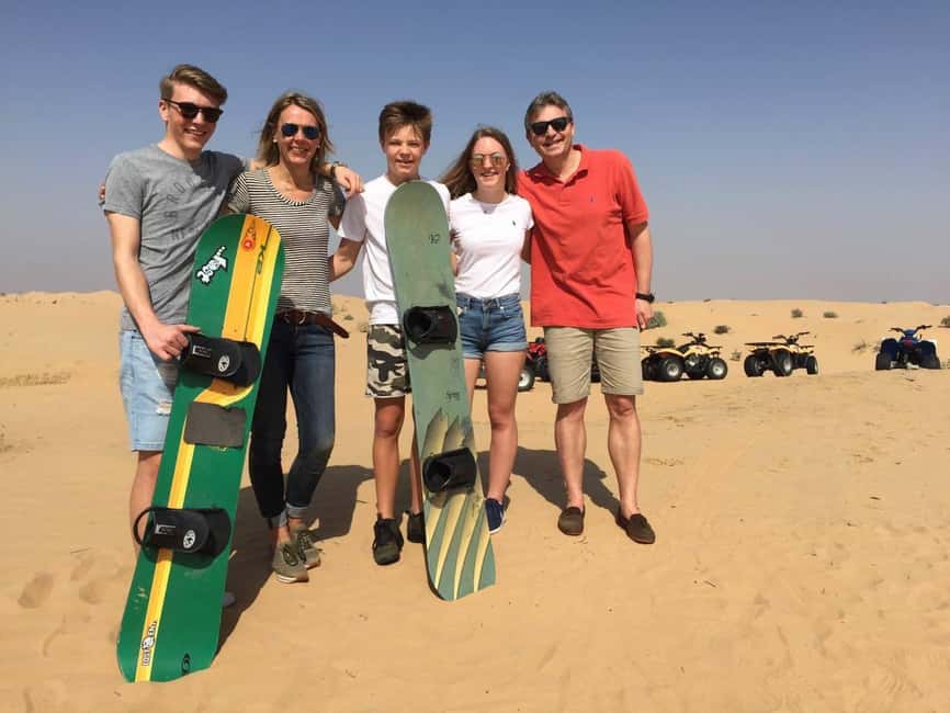 Dubai: Dune Quad Drive, Camels And Sand Boarding - Timing, comfort, and what to bring