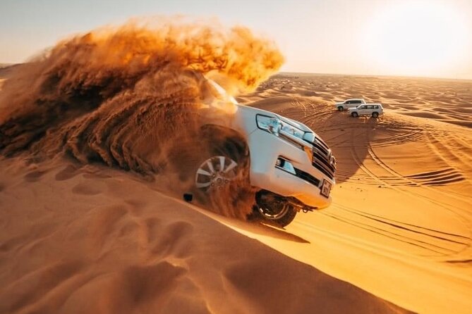 Dubai Dunes Safari With Quad Bike, Camel Ride, BBQ Dinner & Live Shows - Key points at a glance