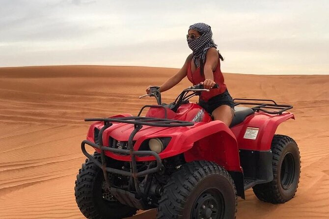 Dubai Dunes Safari With Quad Bike, Camel Ride, BBQ Dinner & Live Shows - The Al Awir camp and evening program