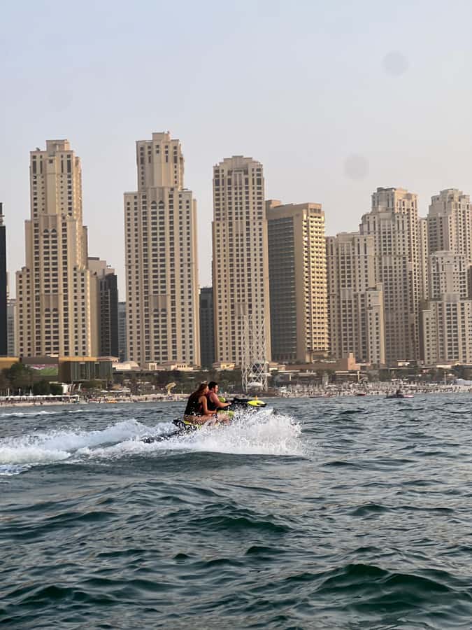 Dubai East: Guided JetsKi Ride with Sound System! - Music, photos, and the small extras