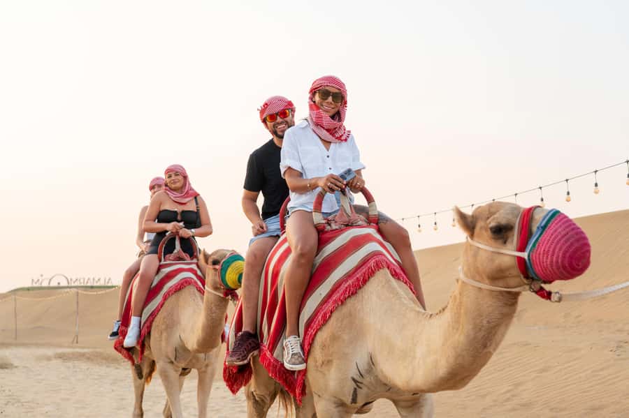 Dubai: Evening Camel Trekking & Dinner at Al Marmoom Oasis - Is $120 a Fair Price?