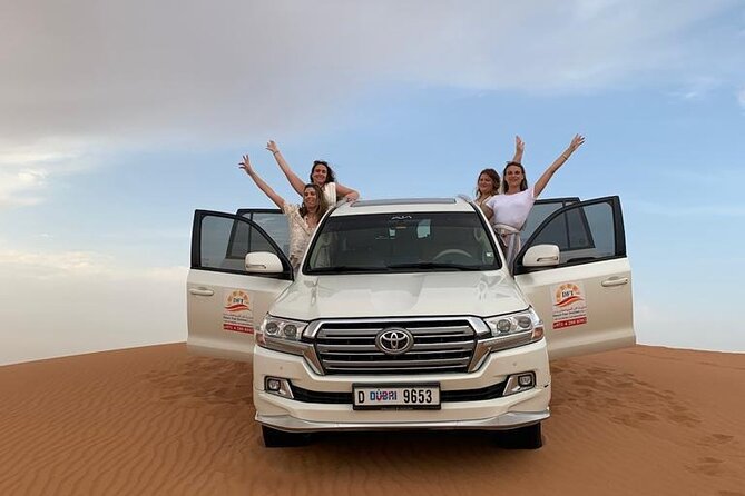 Dubai Evening Desert Safari with BBQ & Live Entertainment - Leaving Dubai for Lahbab’s red dunes