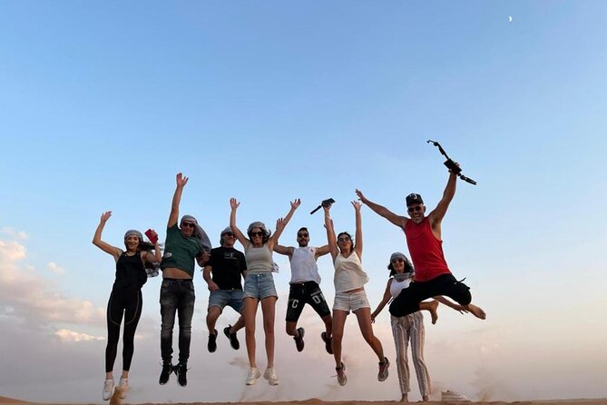 Dubai Evening Desert Safari With Transfers Dune Bashing & Dinner - BBQ dinner under the stars